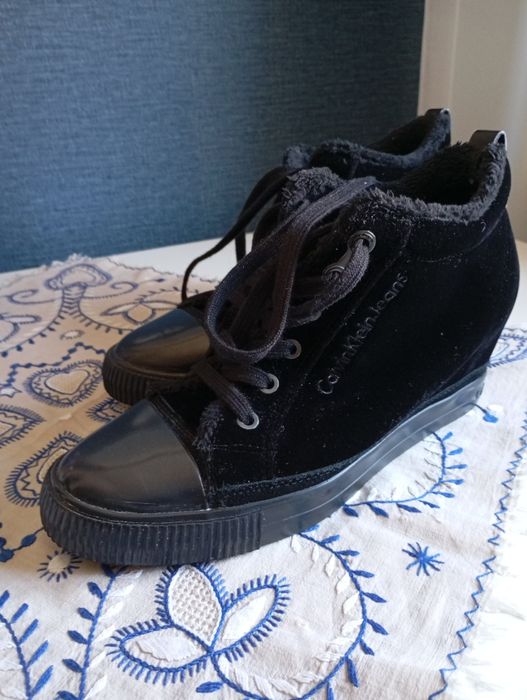 Tênis Bota Calvin Klein Ritzy Tamanho 41