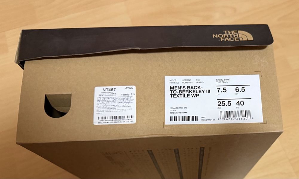 Черевики  The North Face 40 р в ідеальному стані