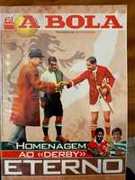 Revista antiga A Bola "Homenagem ao derby eterno"