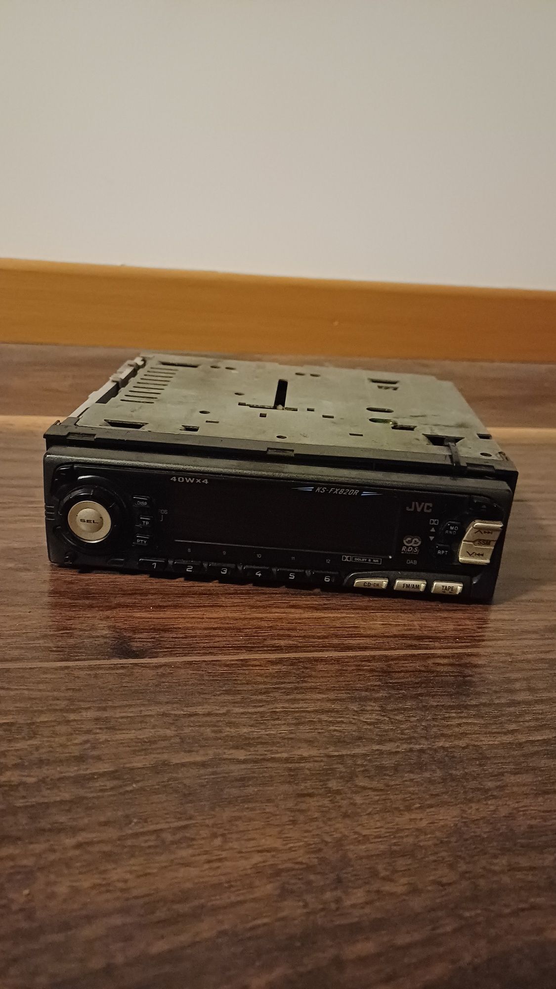 Rádio JVC para carro