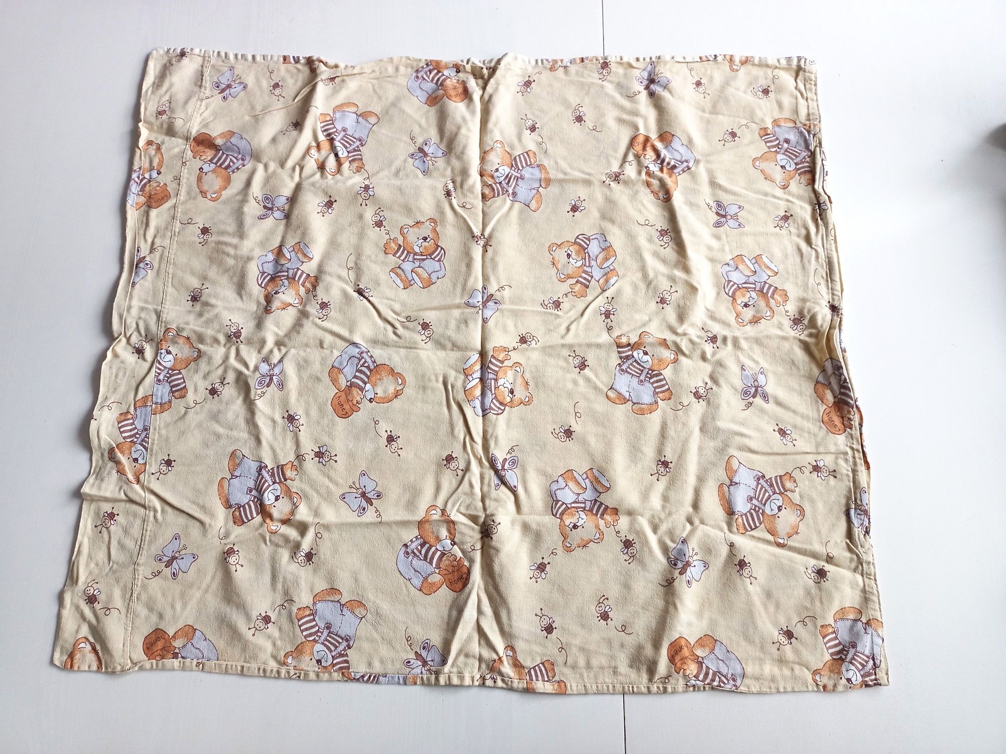 BEZ WAD Poszewka na kołderkę dziecięcą 85cm x 75cm misie unisex #1414