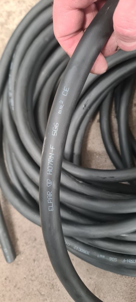 Kabel elpar h07rn-f 5g6 izolacja gumowa 25mb 6mm2