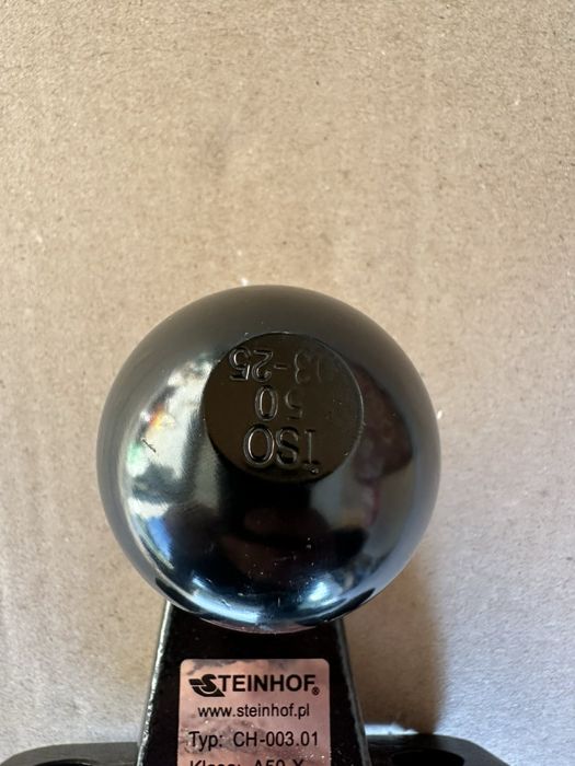 Литий шар на фаркоп крюк литий 3500кг Steinhof