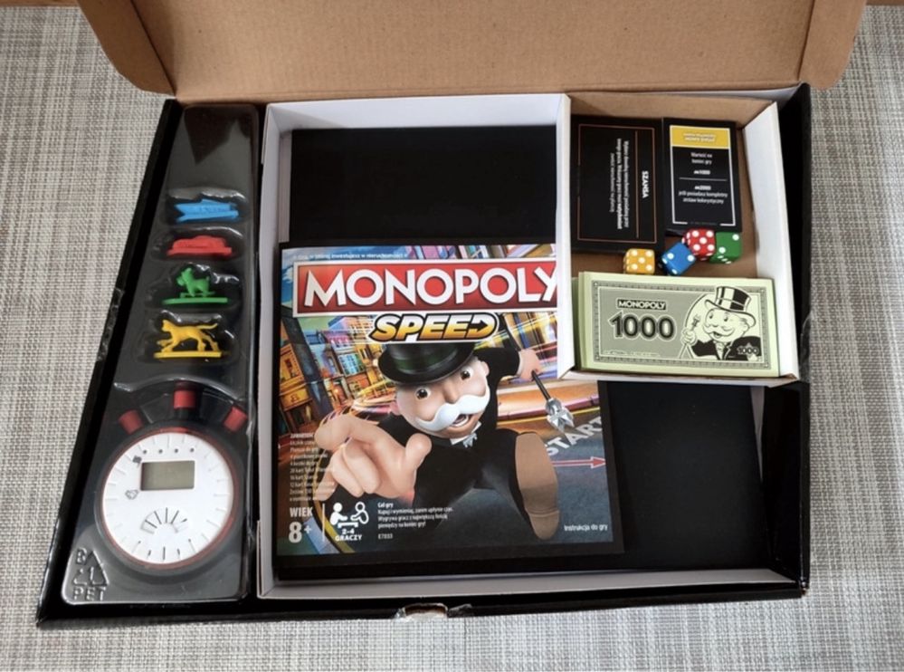 Monopoly Speed - gra planszowa