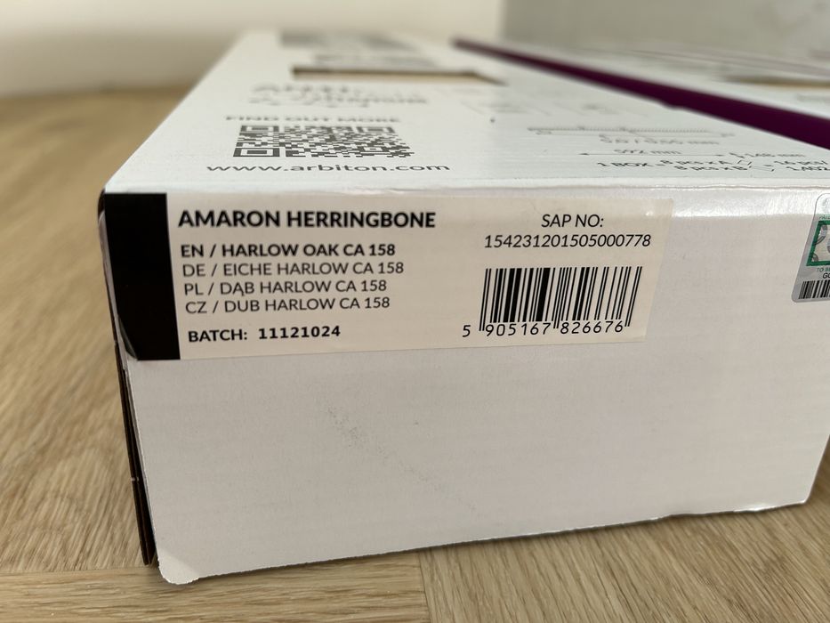 Arbiton Amaron Herringbone Dąb Harlow CA 158
