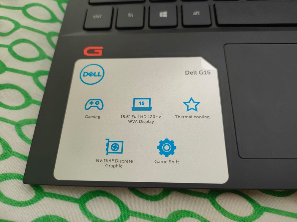 Laptop Dell G15  5510 i5 8GB