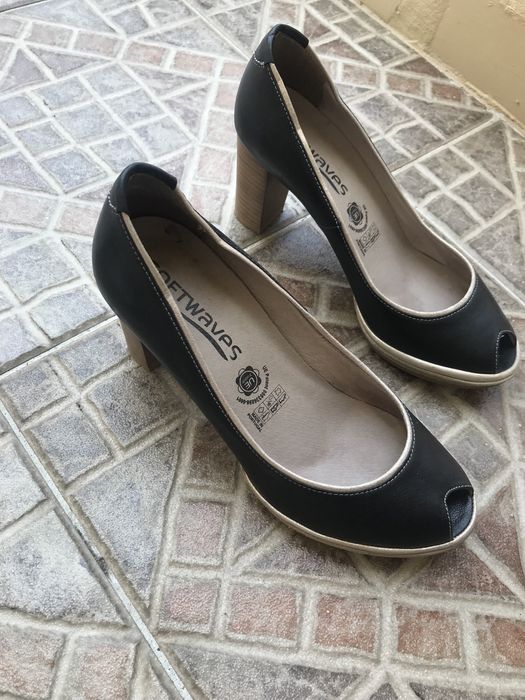 Sapato em pele da Softwaves