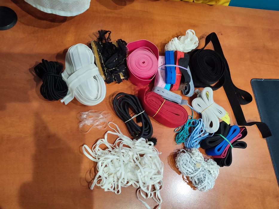 Zestaw gum, do szycia,krawiectwo