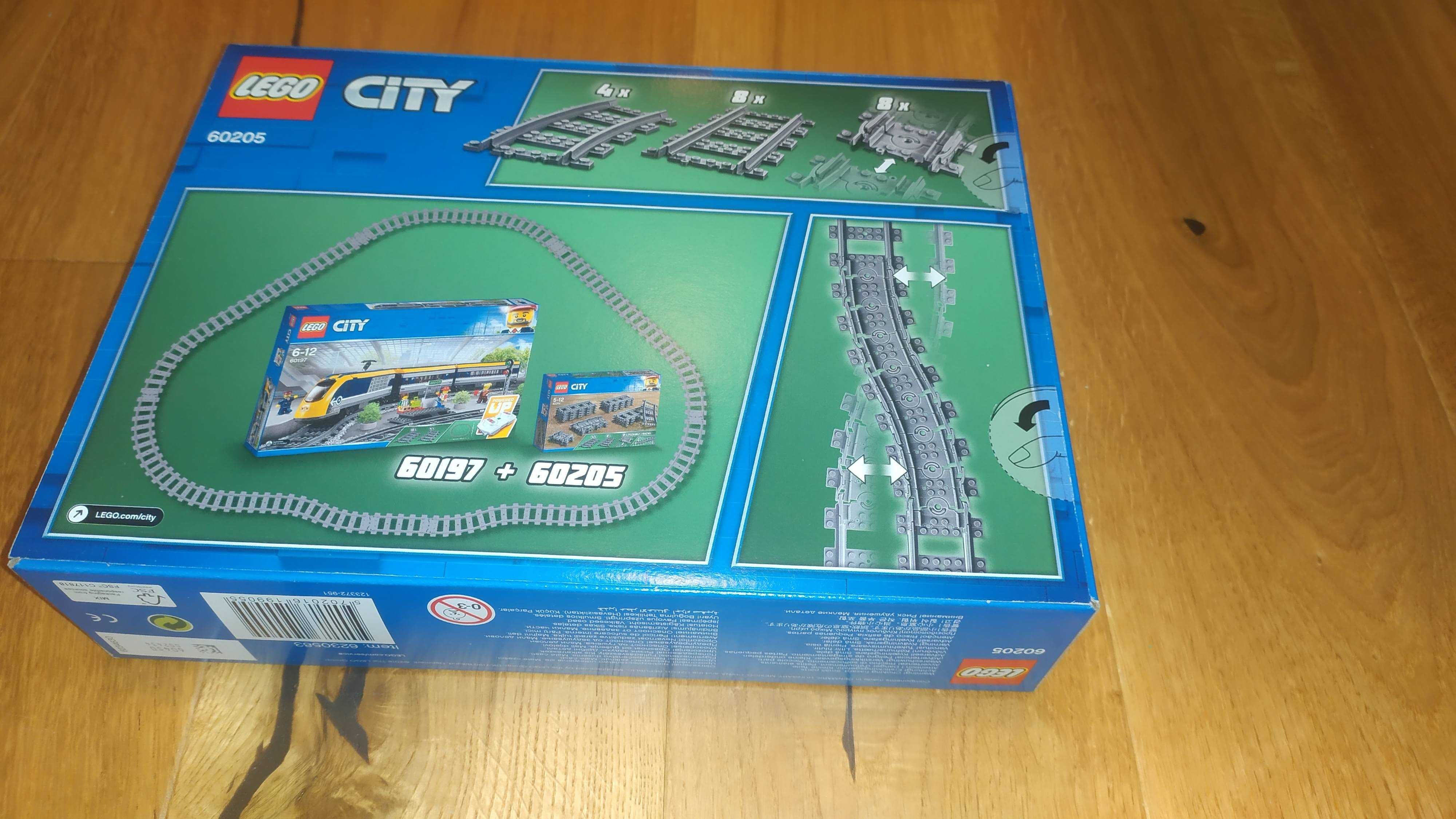 LEGO City 60205 Tory do pociągu - Nowe