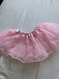 różowa koronkowa spódniczka dla dziecka