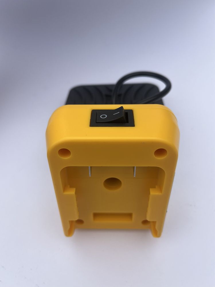 LAMPA LED DO DEWALT 18V/20V Halogen Roboczy LED + 2x USB