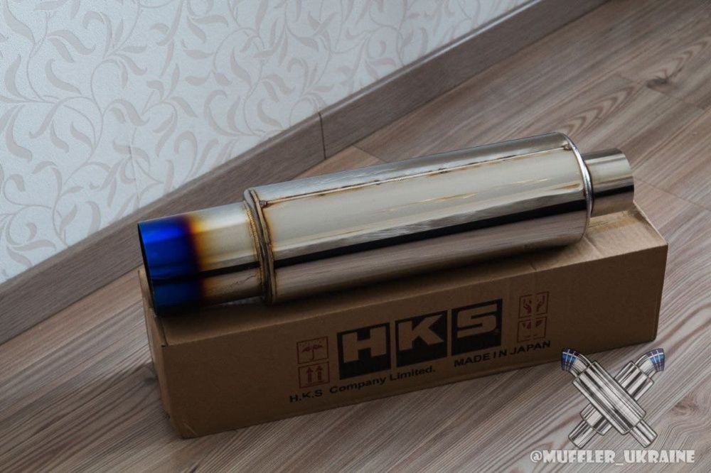 Прямоток HKS HI Power Muffler банка глушитель