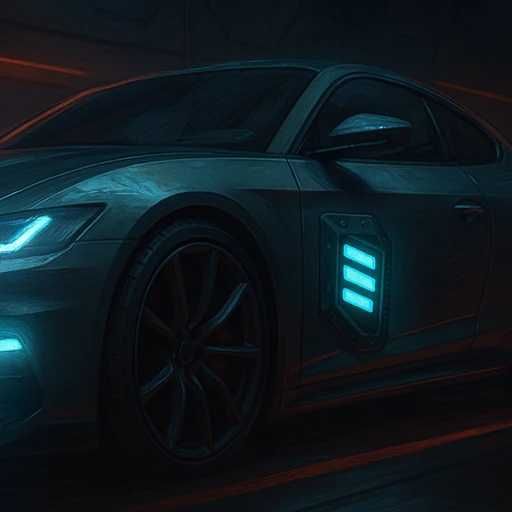 Armor plate – Ozdobna płyta magnetyczna na auto Cosplay dla samochodów