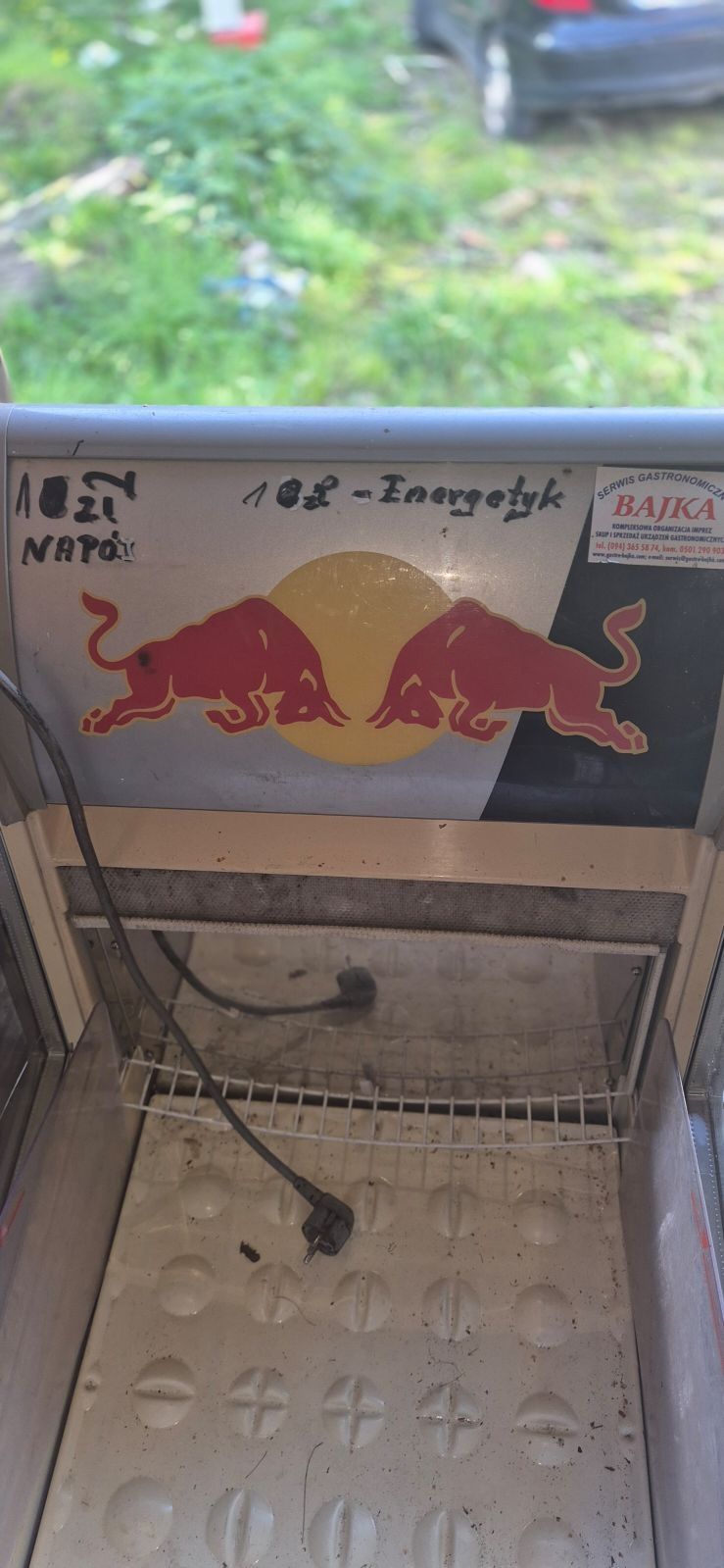 Lodówka red bull  do napoii