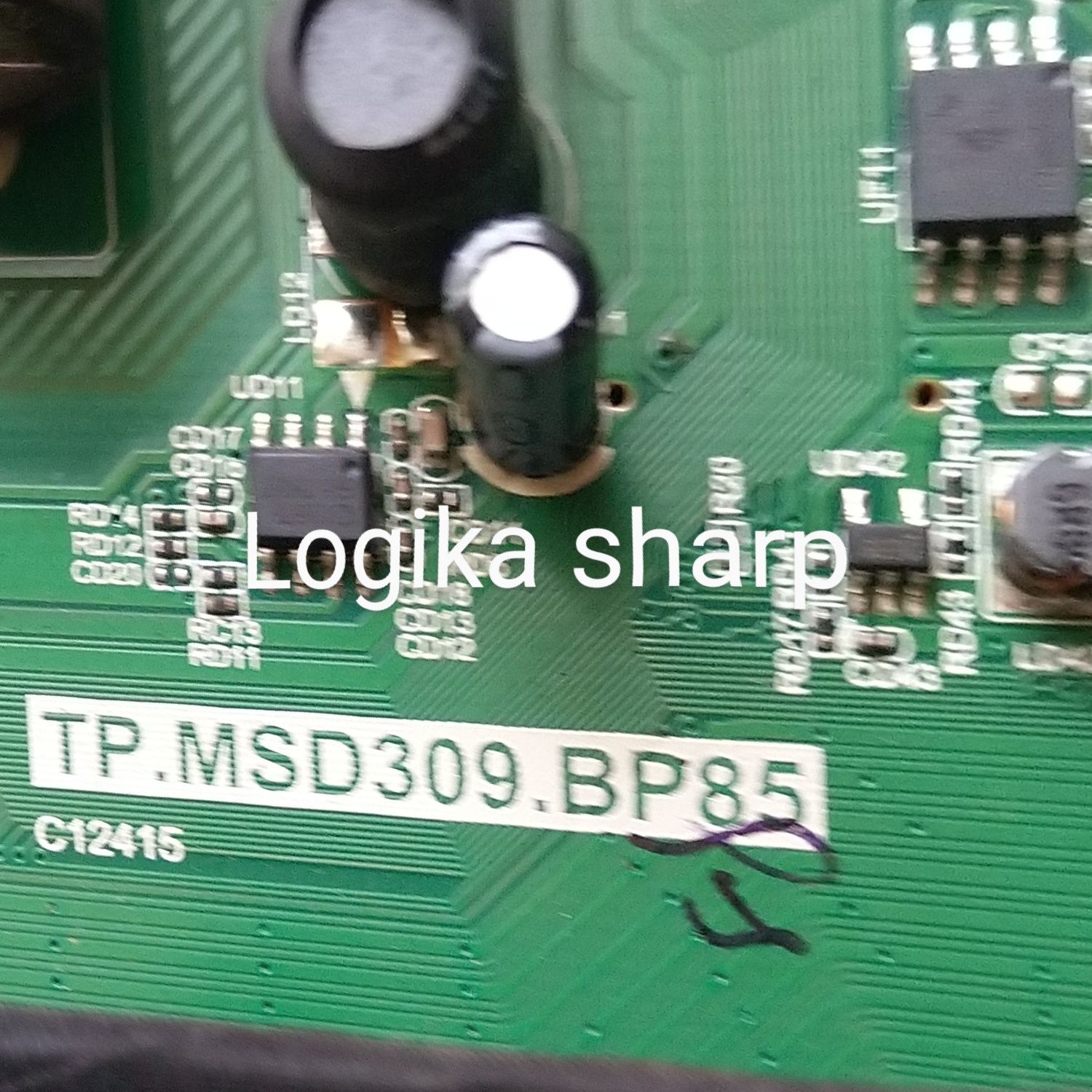 Ssharp aquos lc che 4042 e uszkodzony