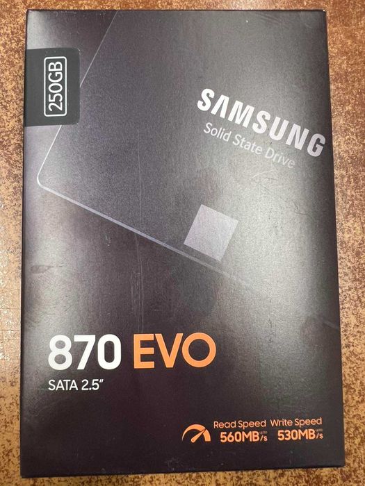 Накопичувач, диск, ссд, SSD Samsung 870 EVO 250GB