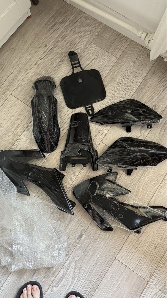 Owiewki Honda CRF XR 50 CRF czarne