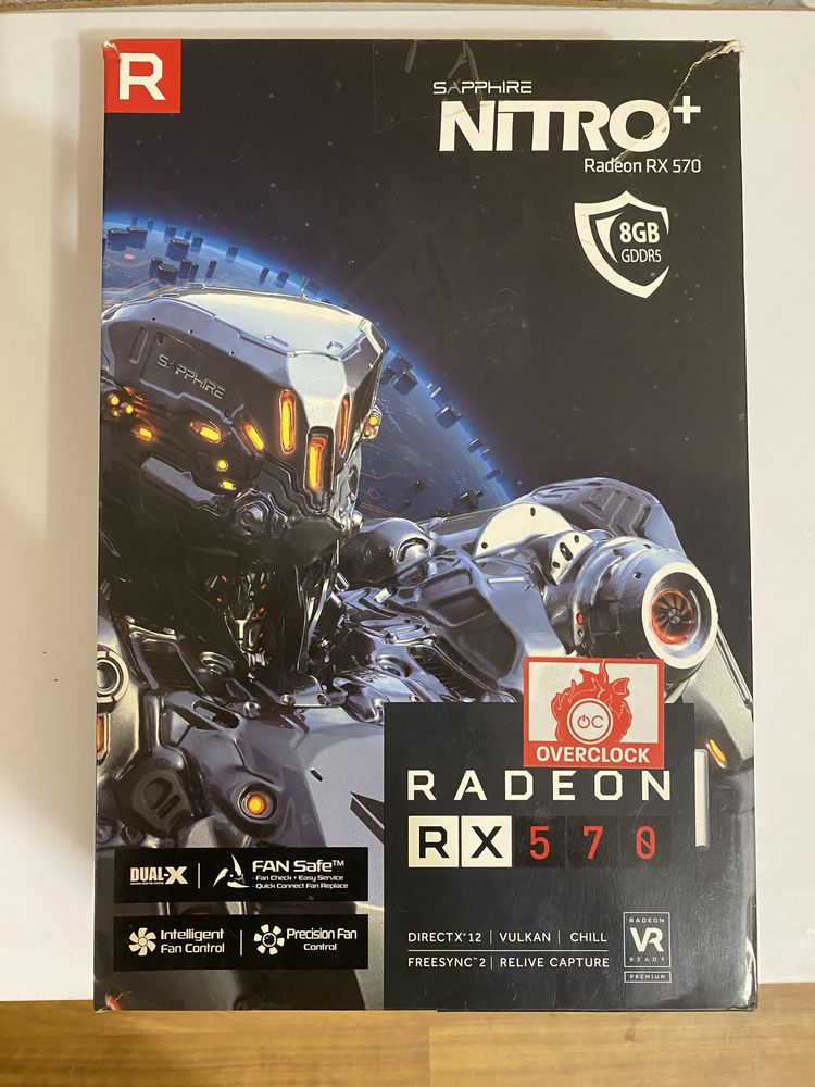 Sapphire RX 570 Nitro+ 8GB GDDR5 256bit