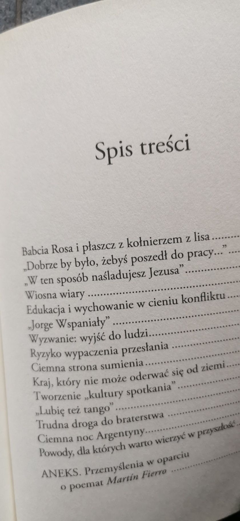 Jezuita Papież Franciszek
 Sergio Rubin Francesca Ambrogetti