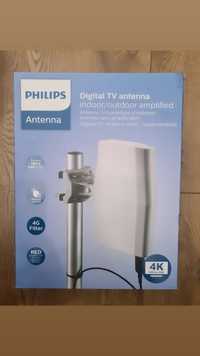 Antena zewnetrzna do telewizji Philips DVB-T2 HEVC