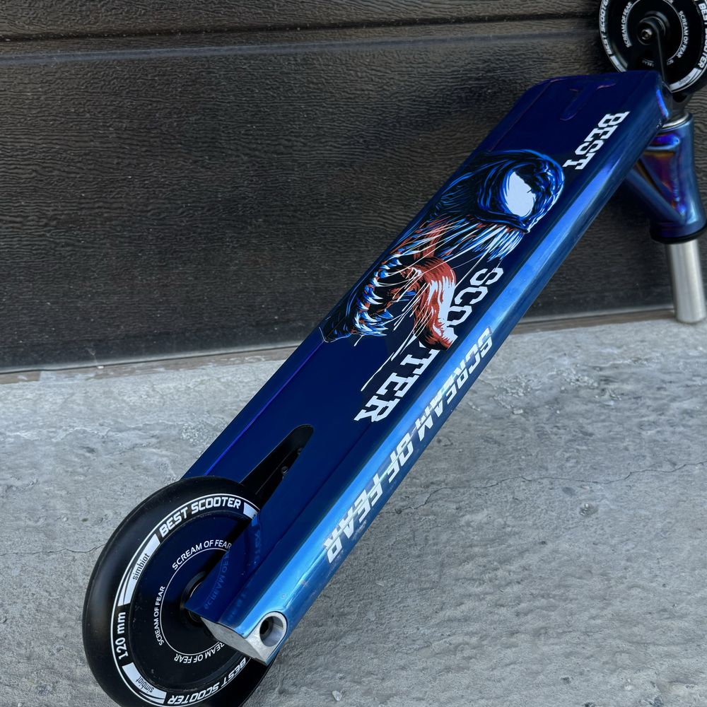 Самокат трюковой Best Scooter "SIMBIOTE" HIC-система,для трюків