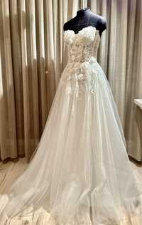 Nowa cudowna sukienka ślubna