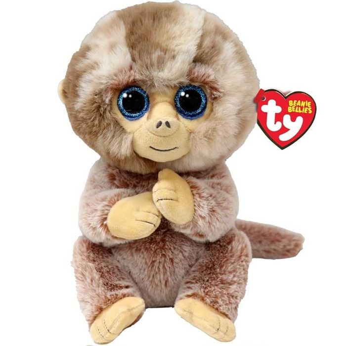Pluszak Ty Beanie Bellies małpka Stubby 17 cm