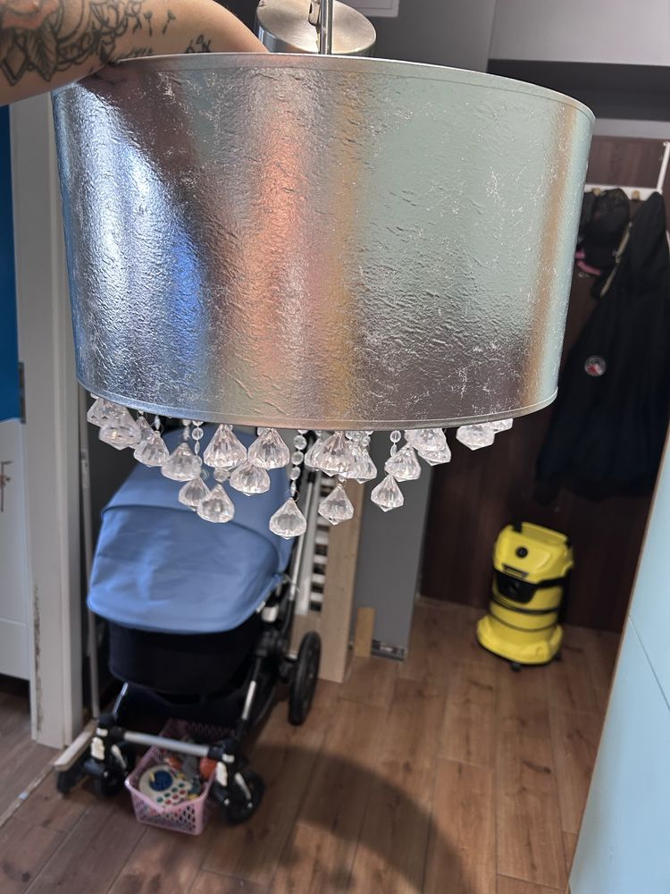 Lampa kryształy plafon