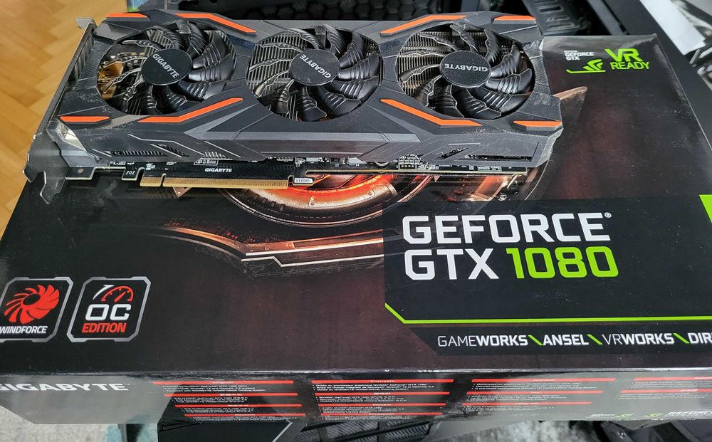 Gigabyte Geforce GTX 1080 8GB