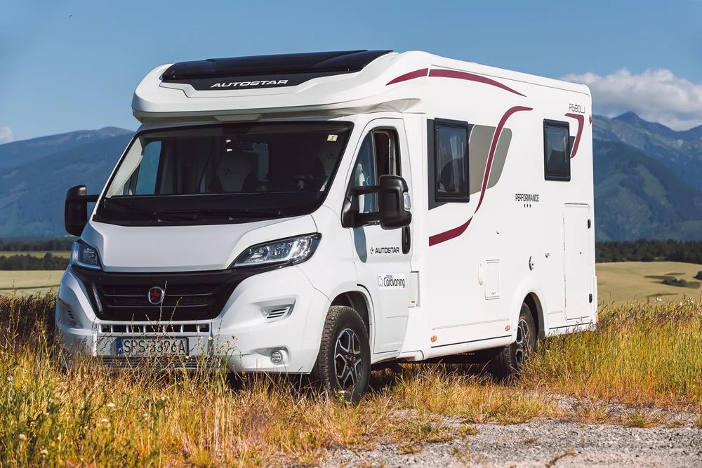 Fiat KAMPER AUTOSTAR P680LJ PERFORMANCE DUCATO 2.2JTD 140KM AUTOMAT 2023 SALON POLSKA FV 23%  Bogata wersja; Markiza; Solar; Klima: Przetwornica; Bagażnik