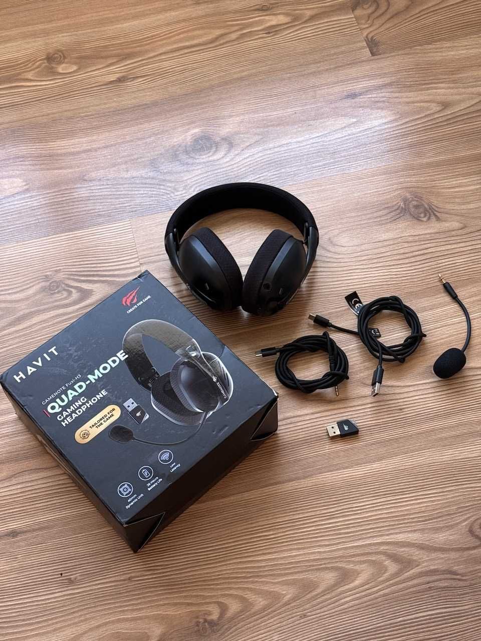 Auscultadores gamer Havit Gamenote Fuxi-H3 (preto)