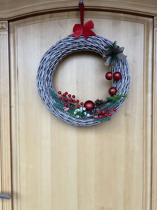Різдвяний вінок на двері