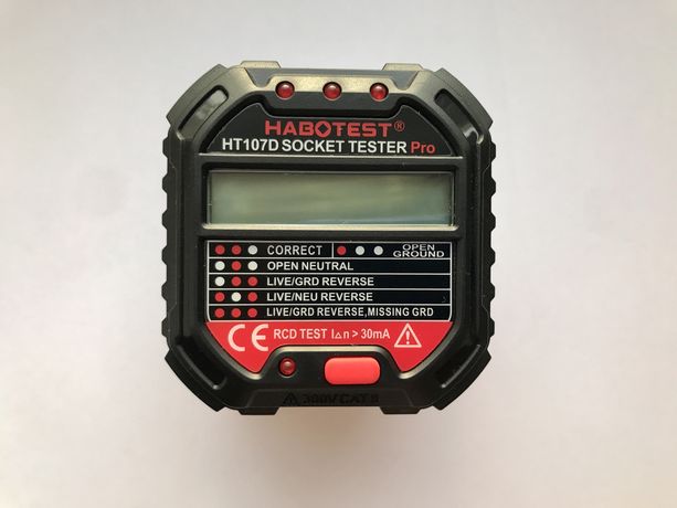 Тестер для розеток Habotest HT-107D