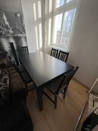 Komplet stół i 6 krzeseł Ikea
