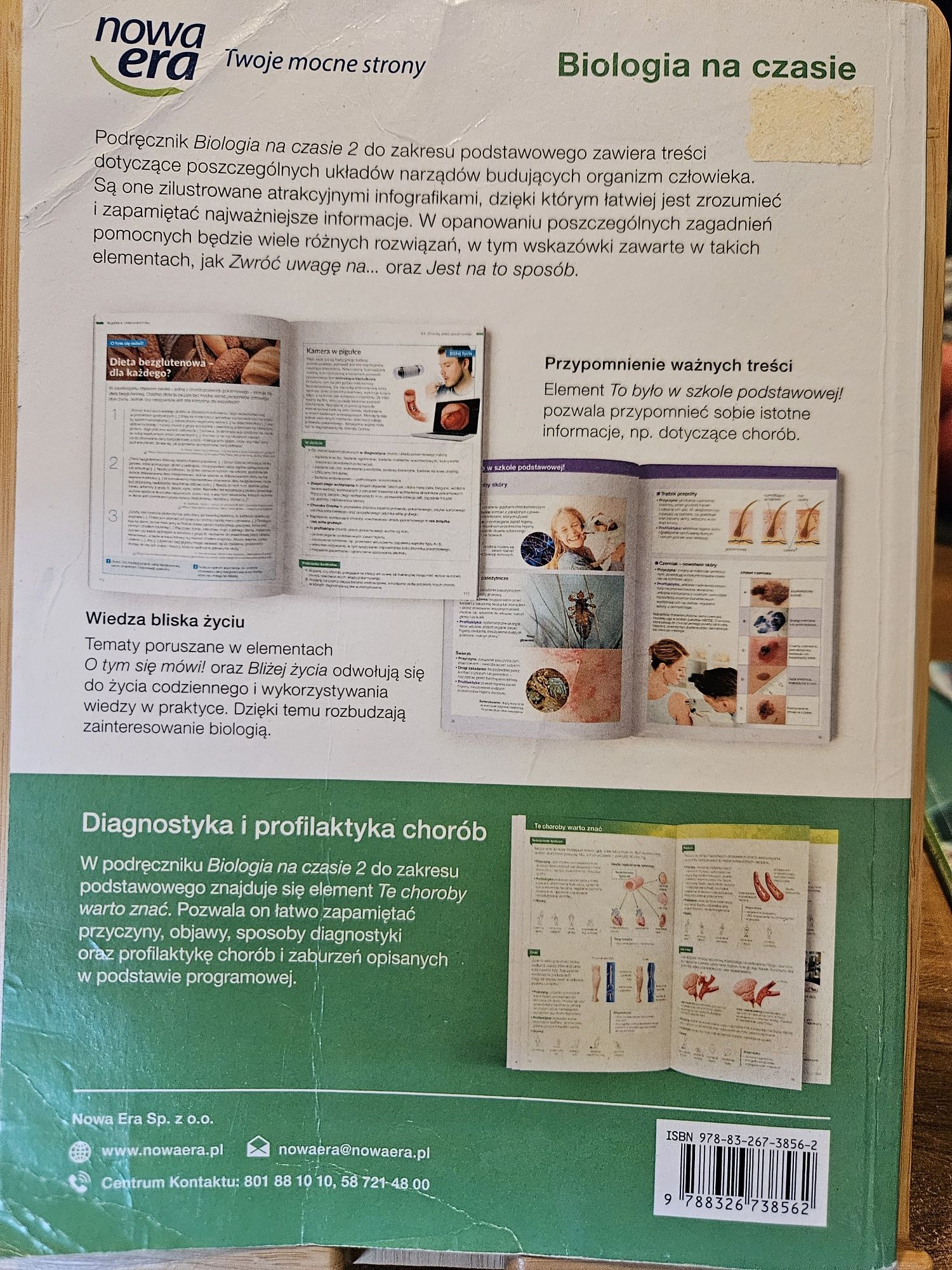 Biologia na czasie 2 – podręcznik + karty pracy – liceum/technikum !!