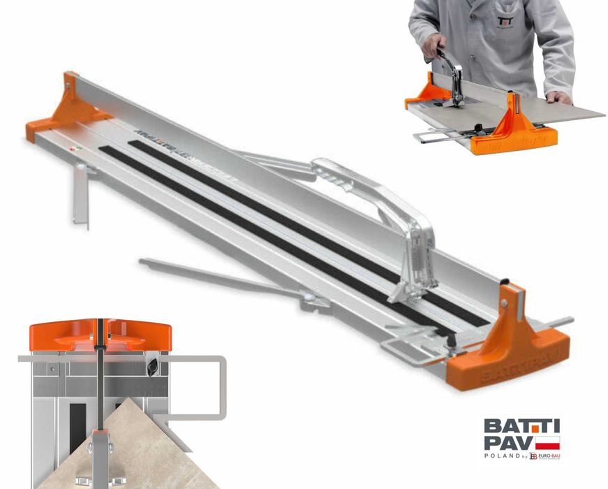 Maszynka przecinarka do płytek glazury terakoty BATTIPAV LEGGERA 137