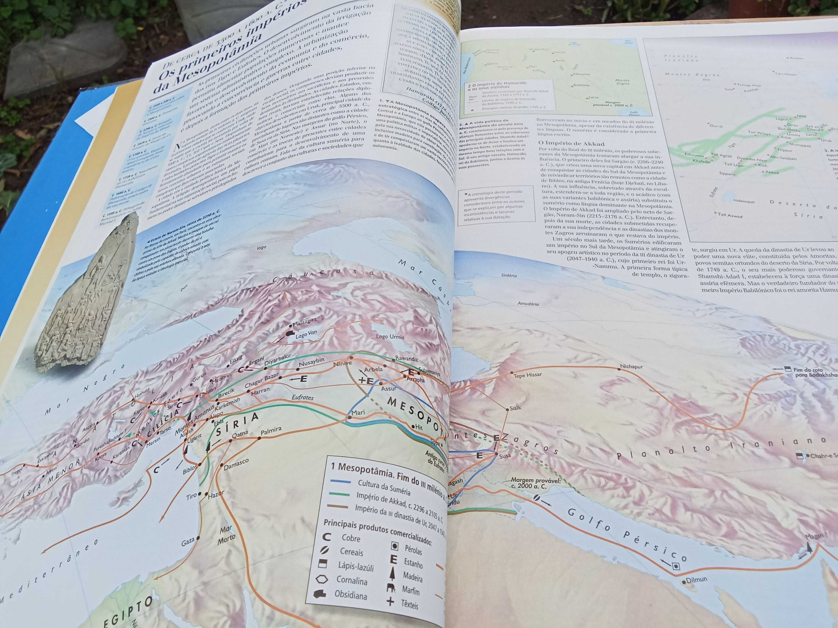 Vendo Enciclopédias e Atlas Vários sobre História
