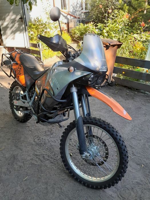 Ktm lc4 640 adventure r Zamiana