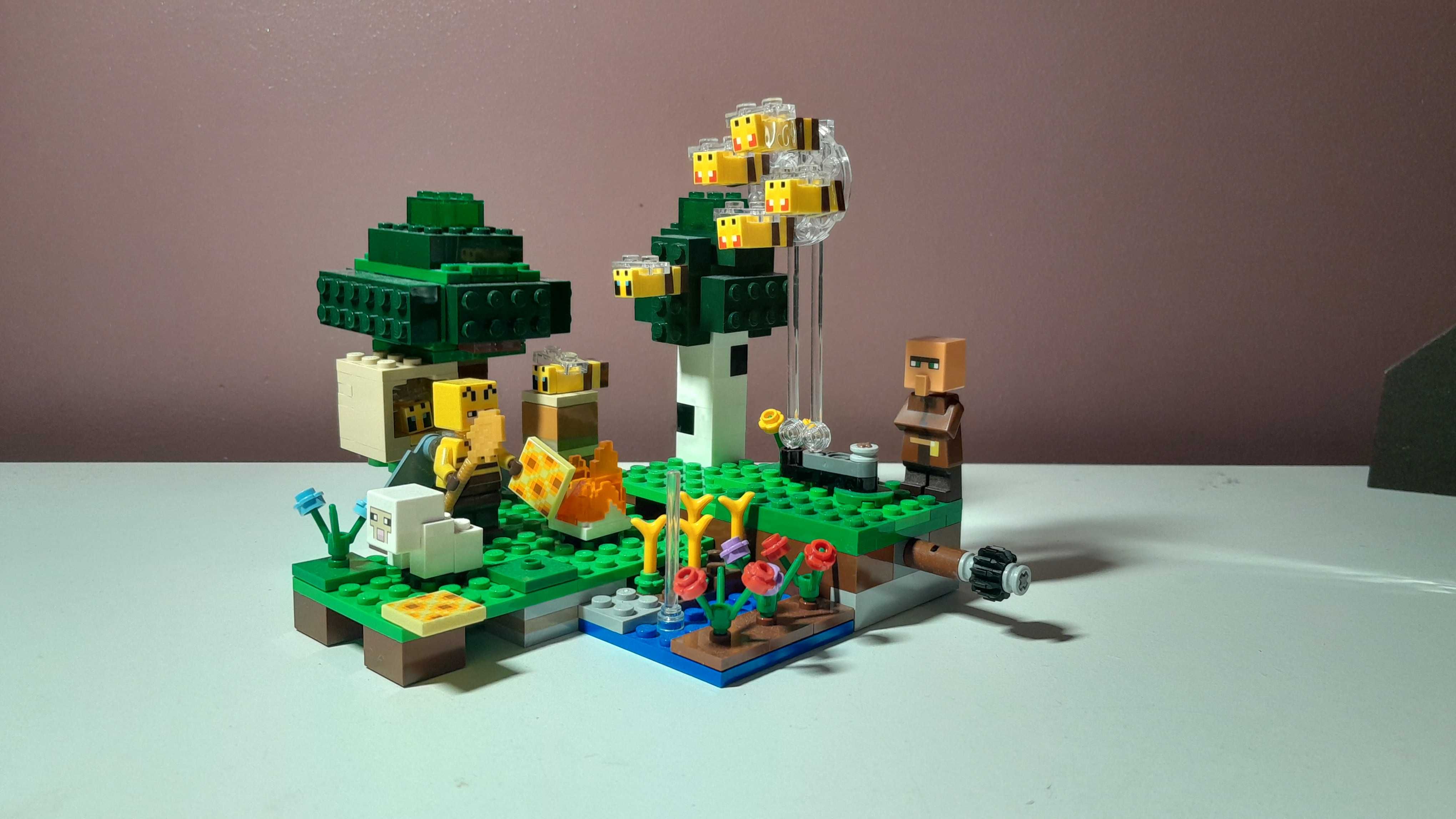 lego minecraft 21165 pasieka