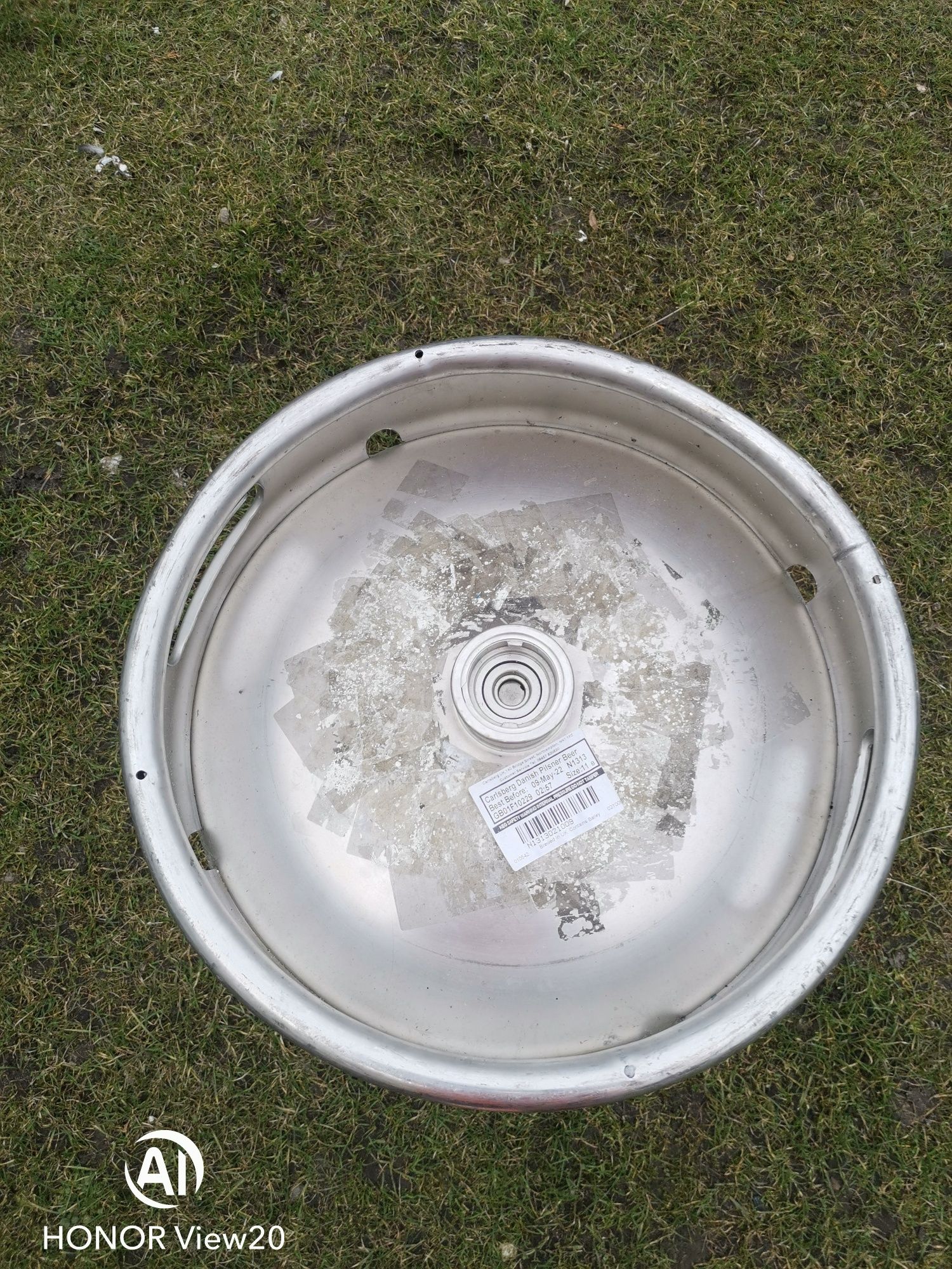 Keg beczka 30l 50l kwasówka z fitingiem zaworem gwiint
