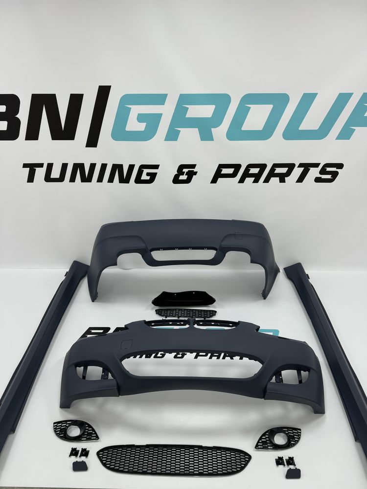 Обвіс BMW e60 m-look 2003-2009 передній задній бампер та пороги e60/61