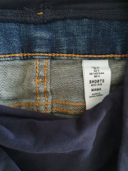 Spodenki ciążowe H&M MAMA rozmiar 34