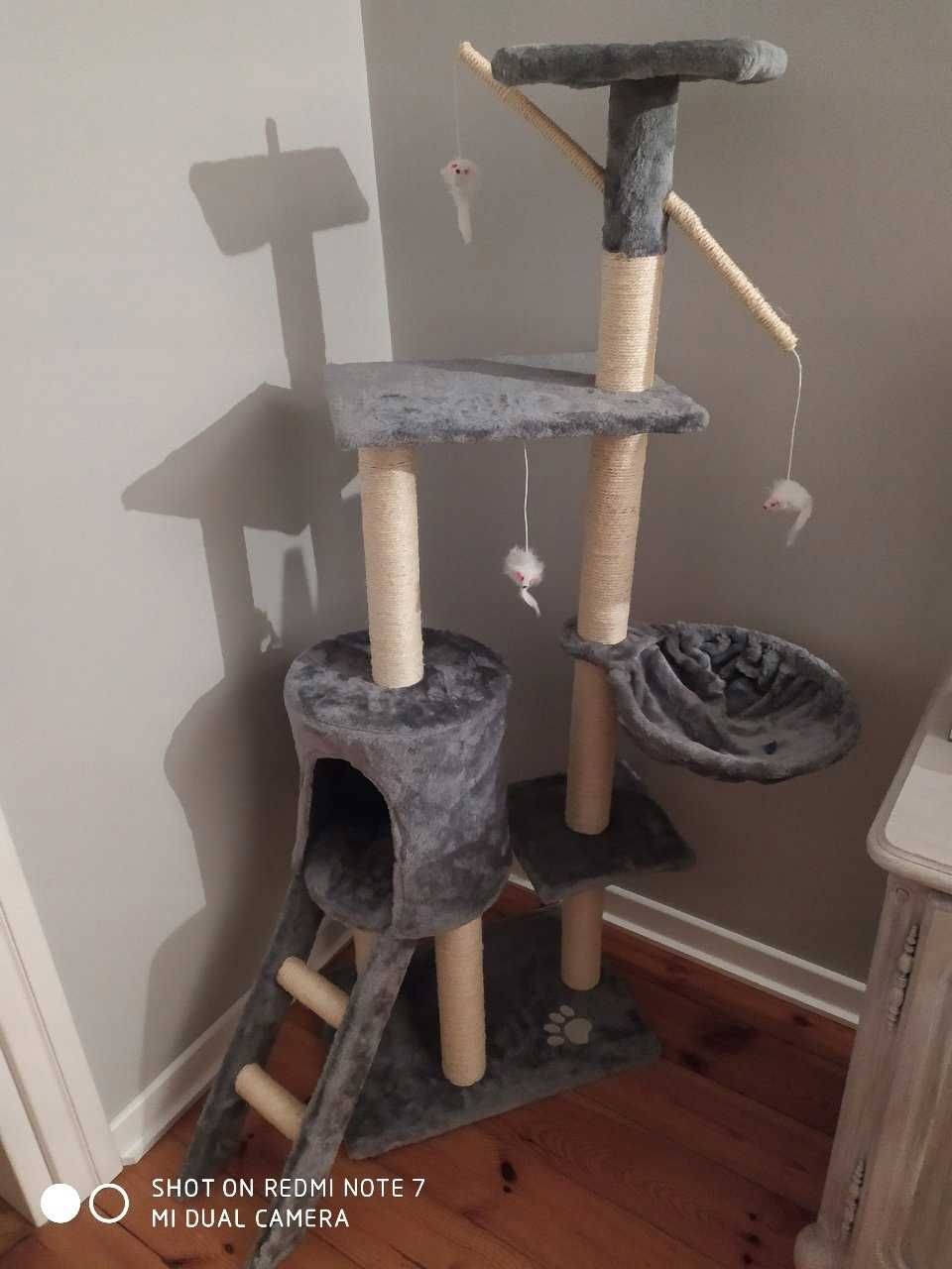 Когтеточка для кошек TREE MOUSE HOUSE 138см XL В наличии