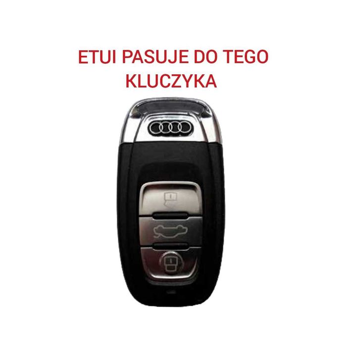 Audi C7 B8 Etui z Breloczkiem Fluorescencyjna