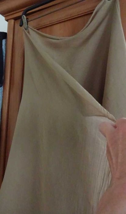 Szal Cienki, Powiewny Oliwkowy, Szeroki, Kształt Rombu, Bawełna Jedwab