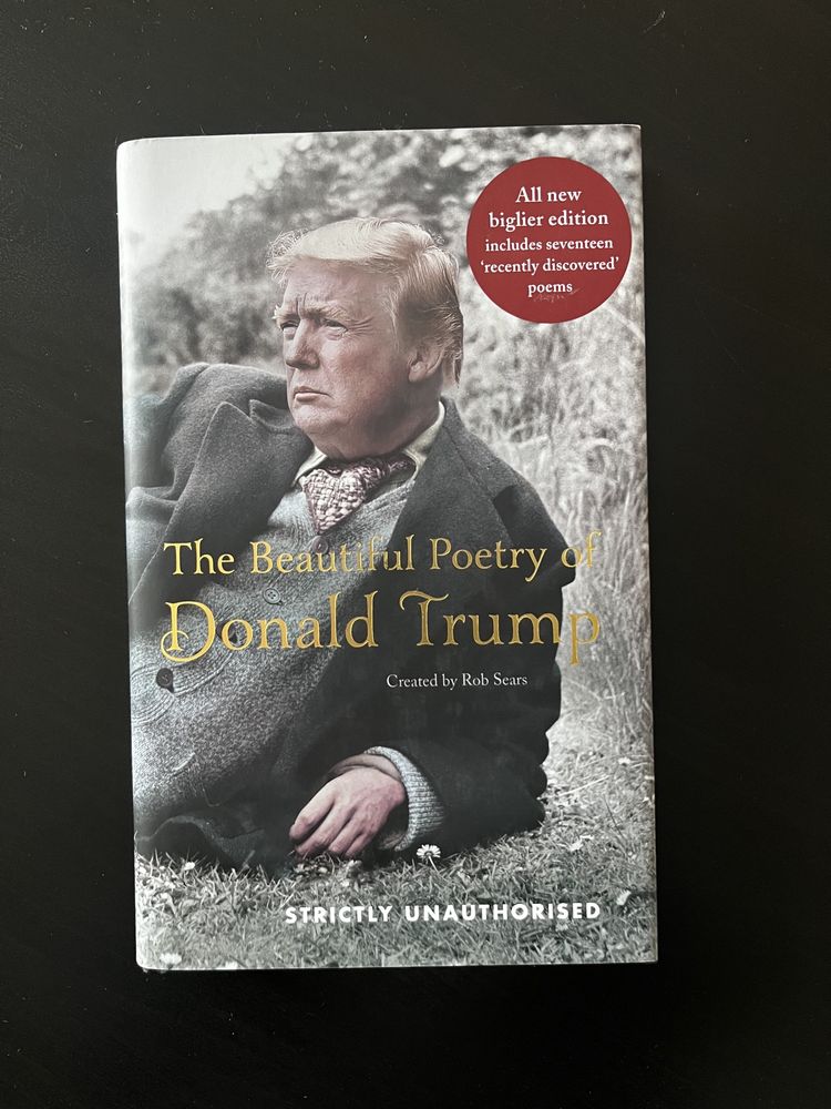 Livro “The Beautiful Poetry pf Donald Trump”