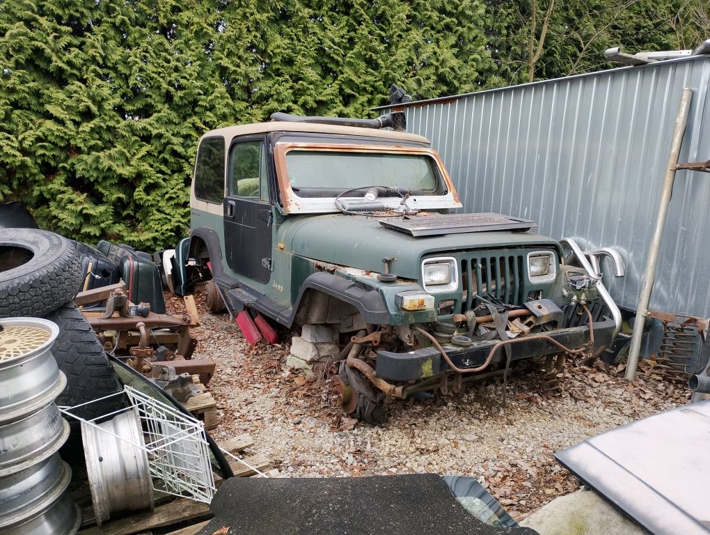 Części jeep XJ,ZJ,KJ,WJ,YJ jest wszystko trzeba wiedzieć co się chce