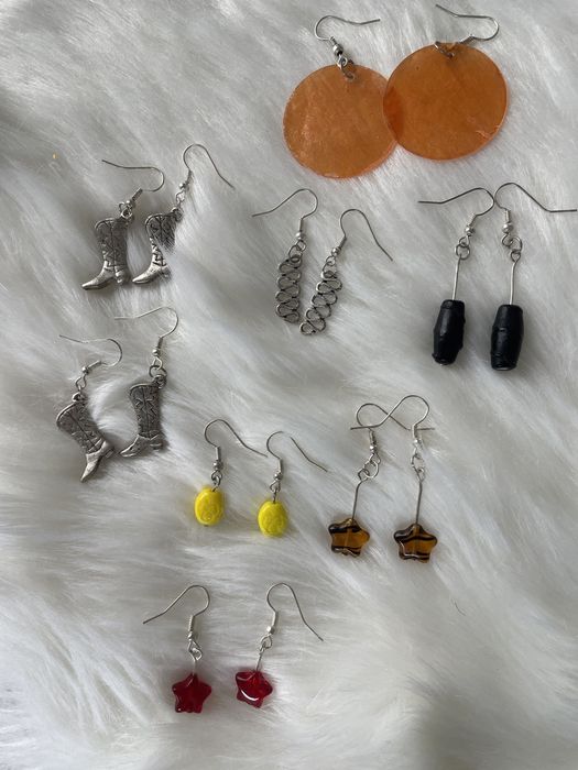 Kolczyki ręcznie robione