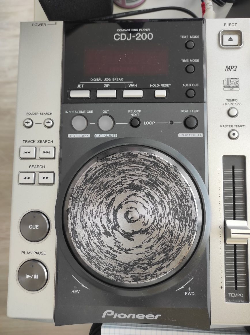 Leitor Pioneer CDJ 200 DJ MP3