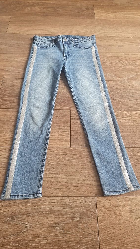 Jeansy H&M roz 140